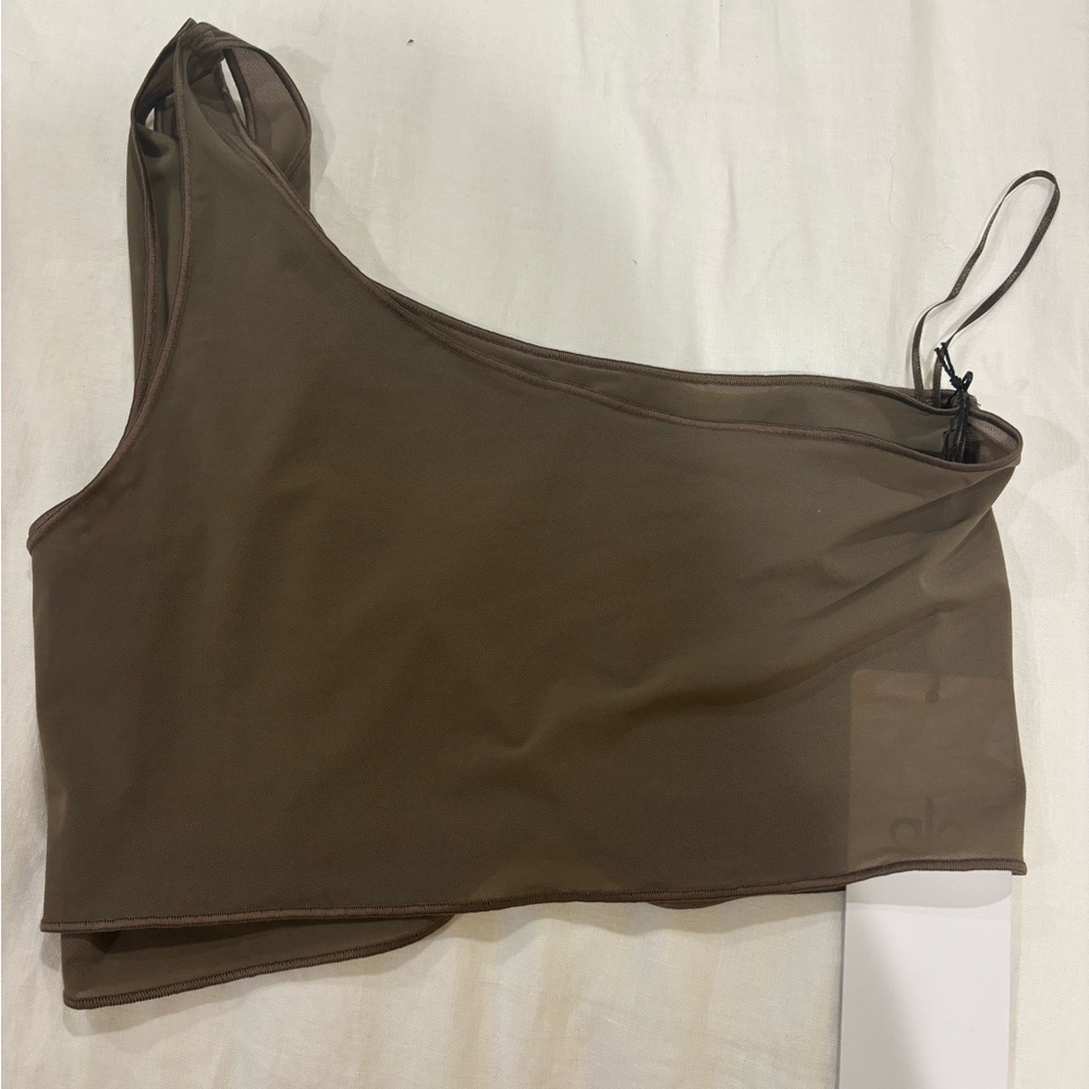 ALO Yoga Olive Tree Crop Top